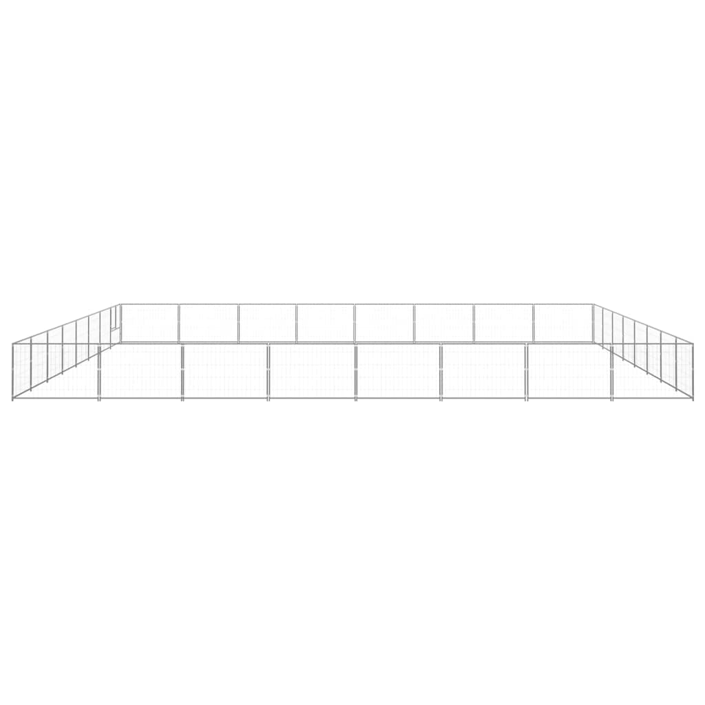 Artykuły dla zwierząt — hodowla psów srebrna 64 m² stal, zwierzęta i artykuły dla zwierząt