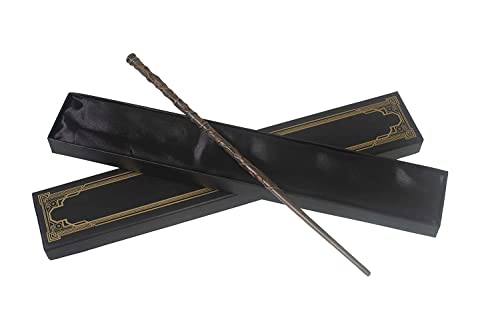 Image of Harry Potter Wizard Wand | Lightweight Polyresin & Metal Magic Wand Attractive Magic Wizard Wands For Harry Potter Fans (Style 5), Black, Kids