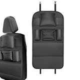 Organizador de respaldo de coche genérico – Alfombra impermeable antigolpes, almacenamiento automático para asiento, para viaje, camping, conducción larga distancia, viaje diario, al aire