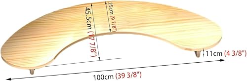 Support double écran bois massif d'angle pour un rangement de bureau optimal