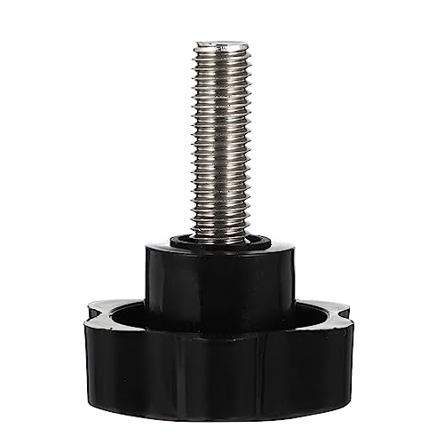 KICHOUSE Knob Umbrella Track Parasol Screws Stand Brackets Rod Isolator Mini Door Part Accessory M8 Stainless Flexible Gas Line Clamping Bolts Steel Thread Thumb Screws Swing Anti Hand Abs