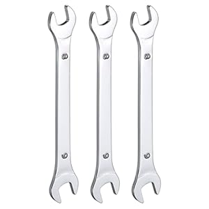 QUARKZMAN 3er Doppelmaulschlüssel Superdünn 8x9mm
