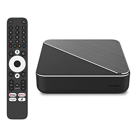 Dune HD Homatics Box R 4K Plus Android TV Box, Media Player 4K, Chromecast, Mini PC, Netflix in 4K Dolby Vision & Atmos, 4GB/32GB, AV1, Wi-Fi 6, 1Gbit, ISO 4K DV P7 FEL MKV AFR, HDR10+, DTS Cover