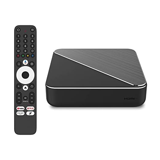 Dune HD Homatics Box R 4K Plus Android TV 11 | Lettore multimediale | Chromcast | Mini PC | Netflix in 4K Dolby Vision & Atmos | 4GB/32GB, AV1, Wi-Fi 6, 1Gbit, ISO 4K DV P7 FEL MKV AFR | HDR10+ | DTS
