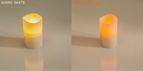 Hero-Led Cd-Vrc-12Rf-A Wireless Inductive Rechargeable Led Electric Candles, Flameless Flickering Tealight Votive Candles With Remote Timer Controller, Set Of 12, Amber Color #TOP4