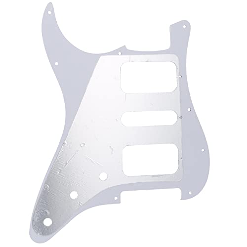 Musiclily Pro 11 Trous Round Corner HSH Pickguard Strat Plaque de Protection pour Guitare électrique American/Mexican… - Les Beatles, Paul McCartney, John Lennon, RIngo Starr, George Harrison Musiclily Pro 11 Trous Round Corner HSH Pickguard Strat Plaque de Protection pour Guitare électrique American/Mexican… – Image 4