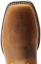 Ariat Womens Anthem Deer Waterproof Western Boot Distressed Brown 8 Wide | Image 3