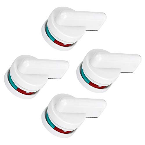 Conjunto de Fechadura de Parafuso de Porta de Plástico Universal Adequado para Portas Divisórias e P