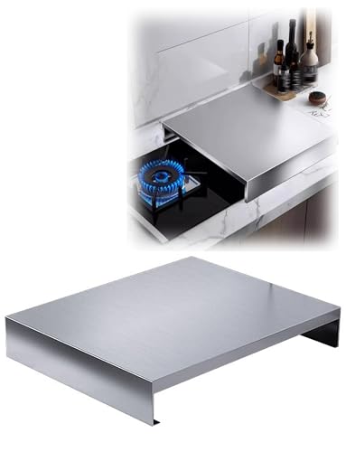 Organiseur et étagère pour housse de poêle – Rangement robuste pour casseroles, poêles et ustensiles, compatible avec les plaques de cuisson à gaz et à induction