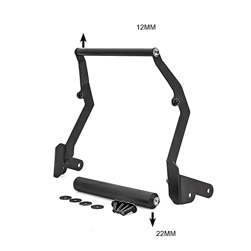 Support plaque navigation CRF1100L contre les vibrations
