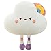 HGWJSJ Cuscino Decorativo a Forma di Arcobaleno Cuscino Creativo Cuscino Imbottito in Peluche Carino e Vivace