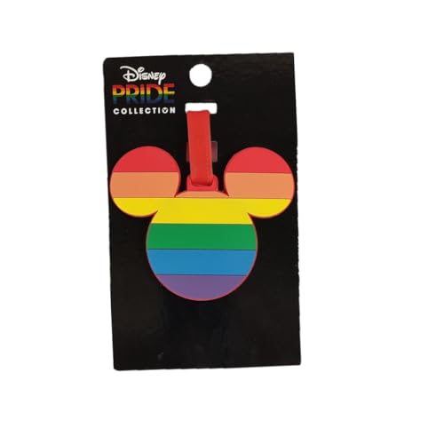 Etiquetas de mala de viagem Mickey Pride Collection - Etiqueta de bagagem LGBT