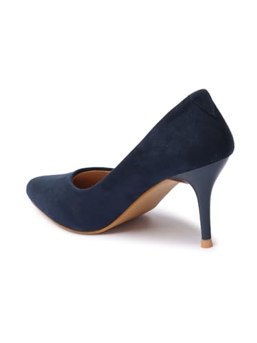 Image of ELLE Women Pointed Toe Stiletto Heel Slip-On Pumps