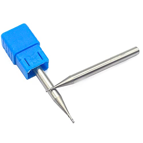 Endmill 1Pcs HRC50 2F 1.0XD4X50L Aluminum Copper Wood Milling Cutter Milling Tools CNC Cutter Metal Carbide End Mill