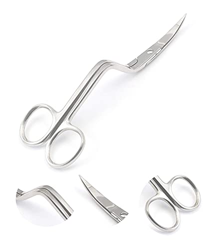 OdontoMed2011 6 Large Double Curved Scissors - Stainless Steel Embroidery Supplies