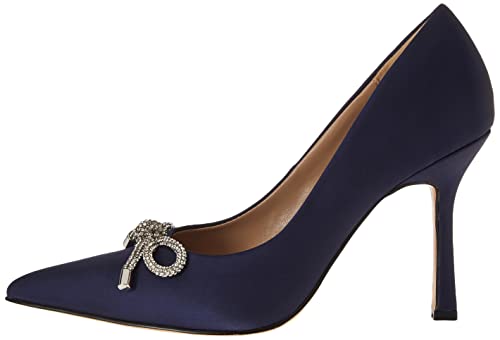 The Drop Women's Parish Holiday Bow Pump Navy, 7.5 #TOP7