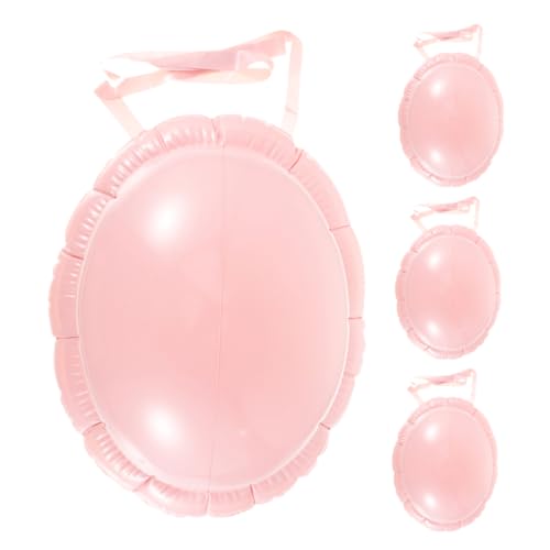 SOPOTUTU 4 Piezas Disfraz Inflable de Falsa Hombres y Mujeres Accesorio de Fiestas y Celebraciones Navideñas y Bromas