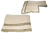 Schlafsackeinlage Unbekannt Armee Wolldecke 195 x 150cm beige gebraucht Armeedecke Hundedecke