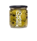 Aceitunas Losada - Aceituna Gordal sin hueso 345 g - Caja de: 8 unidades