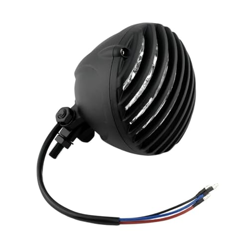 Phare de moto 4.75" haute finition avec ampoule H4 pour finition Bobber haut de gamme