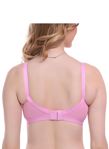 Image of Elina Women's 100% Cotton Regular Full Coverage T-Shirt Bra (Enora)