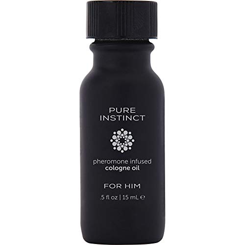 Pure Instinct Pheromone Infused Cologne Oil for Him, 0.5 fl.oz (15 mL)