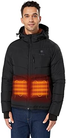 ororo men's soft shell heated jacket