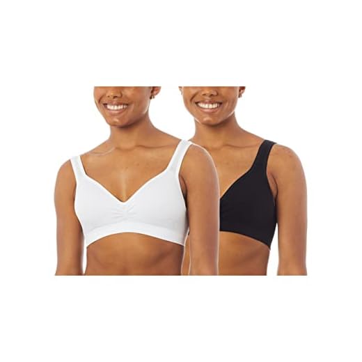 Sutia Trifil Top Daily T Shirt Kit com 2, Branco/Preto, 46