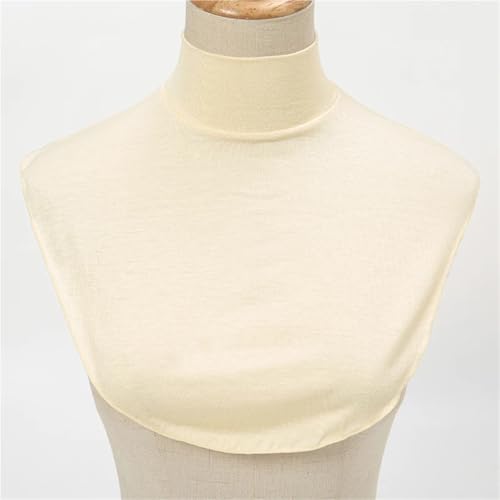 Collar de cuello alto de modal premium tacto suave elástico pack de 6 unidades para invierno 2