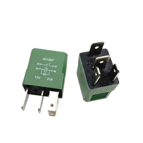 Relé JD1957 12V de 4 pines con conmutación estable de 20A para coche