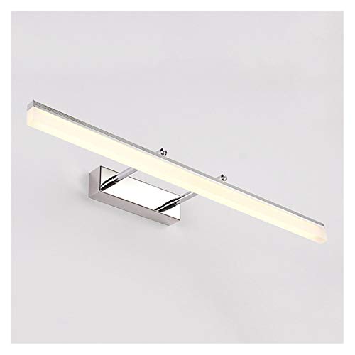 Applique miroir salle de bain dorée pour illuminer votre coiffeuse vanité