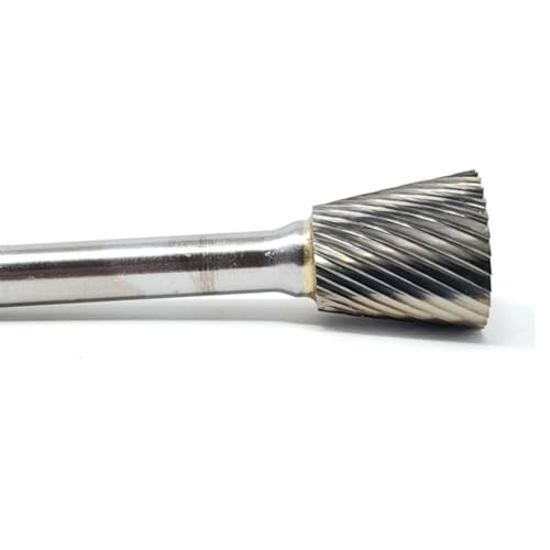 Fresa de carburo Single Cut SN-6 5/8" x 3/4" con vástago 1/4" miniatura 2