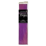Papel crepé lila. Papel crepé Premier Stationery Icon Craft prémium de 17 g/m², 50 cm x 250 cm, color lila