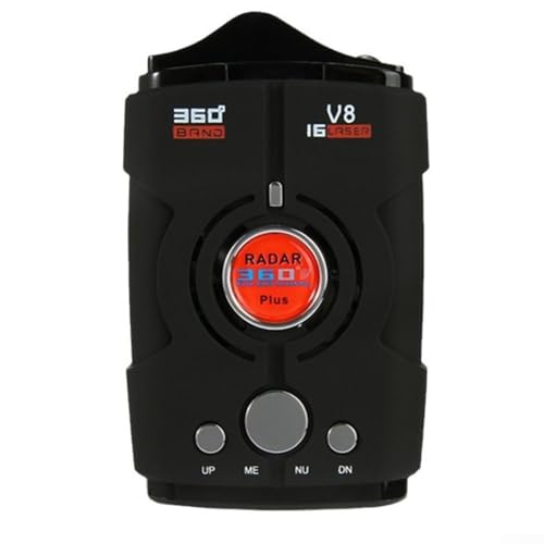 Car Radar-Detector, 360° Speed Camera & Detector with Voice Alerts