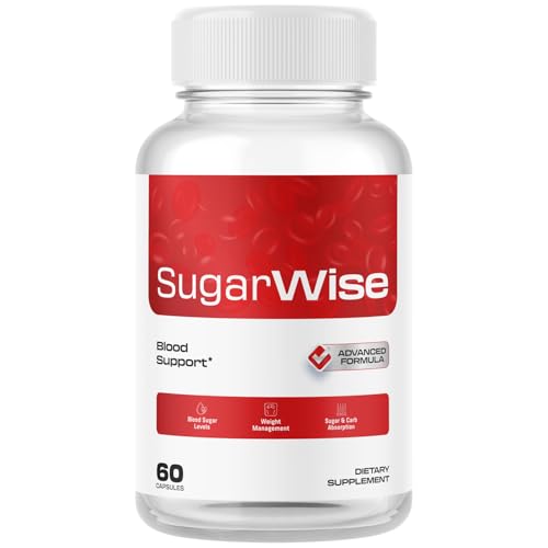 SugarWise Sugar Wise Capsules - The Official Support Capsules, All Natural Premium Advanced Formula Pills, Multivitamin Support for Health & Wellness Reviews, 60 Capsules for 1 Month