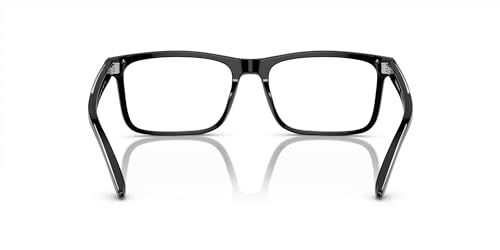 Image of Emporio Armani mens Ea3227 Square Prescription Eyewear Frames