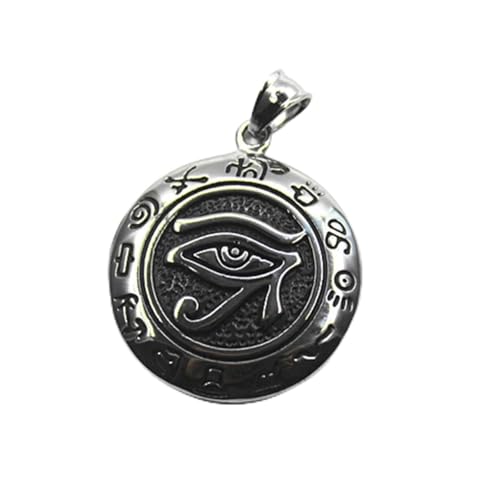 Pendentif œil d'Horus maya vintage idéal avec un look bohème ou décontracté