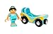 BRIO - 33359 Disney Princess Jasmine & Wagon | 2 Piece Toy Train for Kids Ages 3 and Up Multicolor