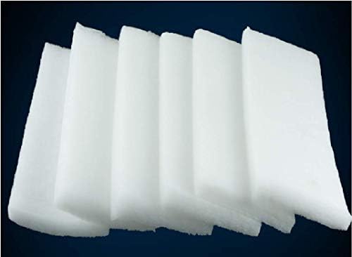 ONELINK MALL Filter Sponge Aquarium Filter Media, Super Filter Effect, Fish Tank Aquarium White Filter Sponge Pad, Fits Most Fish Tanks for Water Cleaning (Pack of 6) 3