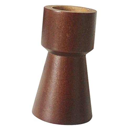 Cabilock Vintage Wooden Wax Table Candle Stands Christmas Decor Pillar Candle Holder Fireplace Decor Wooden Candleholder Natural Pine Candle Holder Candle Holders Pine Wood Household