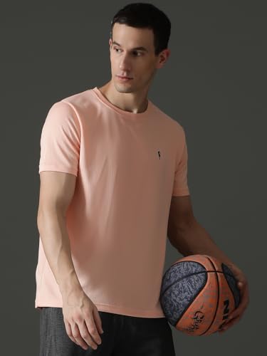 Image of EPPE Men's Round Collar T-Shirt | Regular & Dry Fit Summer Stylish Casual Tee | Polyester Half Sleeve T-Shirts for Men.