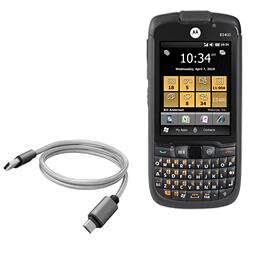 BoxWave Cable Compatible with Motorola ES400 - Micro USB DuraCable, Braided Micro USB Charging Cable - Space Grey