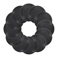 Package Content: You will receive 12pcs blank vinyl records without stickers, each measuring about 175x7x2.2mm / 7x0.3x0.1 inch (Outer Dia*Inner Dia*Thickness). This size is good for wall and party decoration, charming the attention of friends and gu...