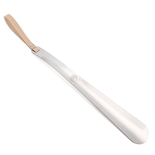Metal Shoe Horn, Long Handled Shoehorn for Men, Women, Kids, Seniors, Pregnancy, Boots