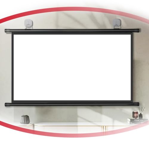 Pantalla de proyector manual portátil 72 pulgadas 16:9