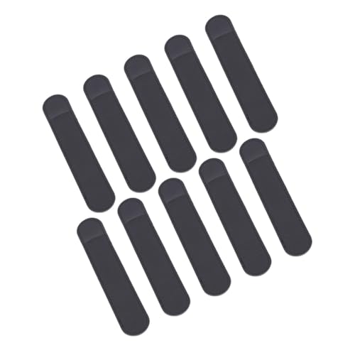 Hemobllo 10 pezzi Custodia Penna Stilografica in Pelle PU Protezione Leggera per Penna Touch e Stylus Cover Resistente Graffi per Tablet Design Classico Nero 10 pezzi