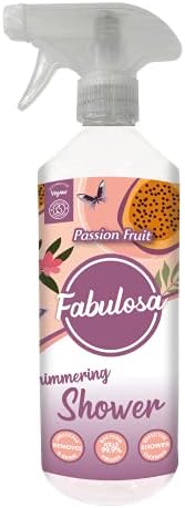 Fabulosa concentrated disinfectant, Clear Multi-Purpose Anti-Bacterial Shower Cleaner Trigger Spray with Lasting Fragrance, Individual, 500ml, Passion Fruit
