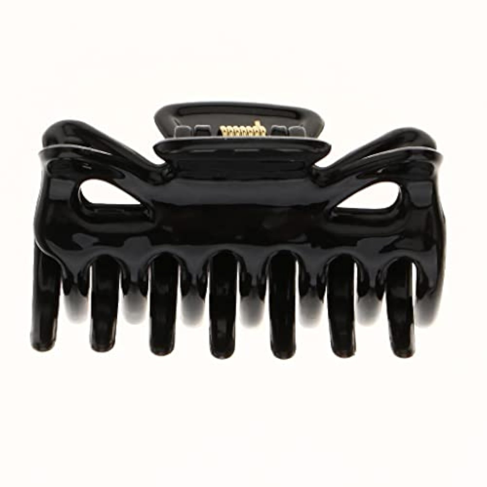 12 Pieces Poly Mini Hair Claws Grips Clips, Black