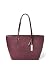 Produktbild C&A Damen Shopper-Tasche Unifarben bordeaux 1 size