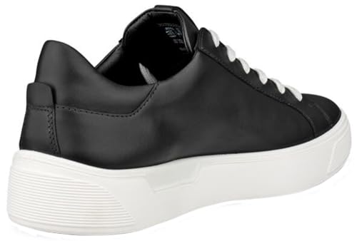 ECCO Women's Street Tray Sneaker, Black, 8-8.5 M US2
